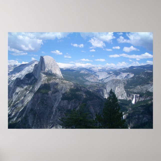 Yosemite Valley from Glacier Point Poster (Front)