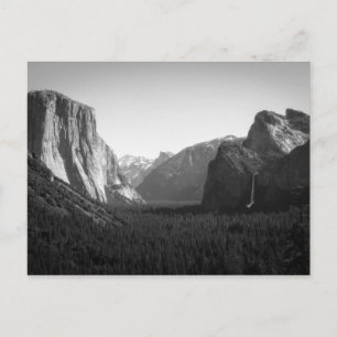 Yosemite Valley from Tunnel View Postcard