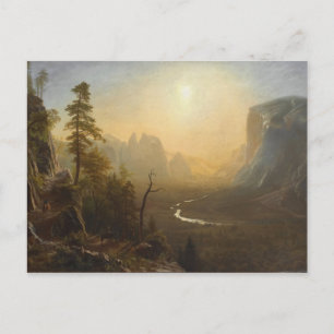 Yosemite Valley, Glacier Point Trail Postcard