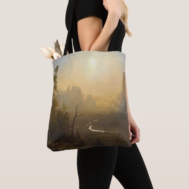Yosemite Valley, Glacier Point Trail Tote Bag (Close Up)