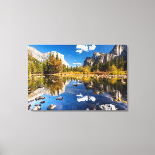 Yosemite Valley in Fall Canvas Print