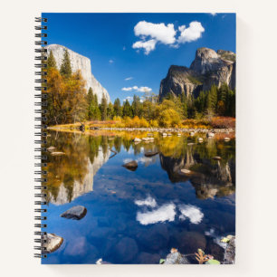 Yosemite Valley in Fall Notebook