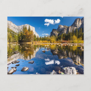 Yosemite Valley in Fall Postcard
