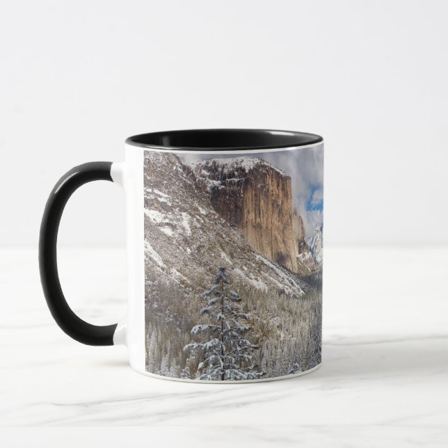 Yosemite Valley in Snow Mug (Left)
