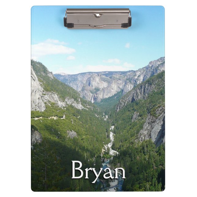 Yosemite Valley in Yosemite National Park Clipboard (Front)