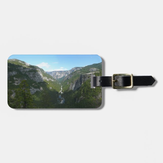 Yosemite Valley in Yosemite National Park Luggage Tag (Front Horizontal)
