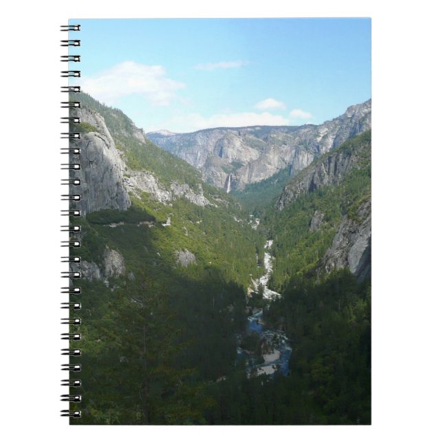 Yosemite Valley in Yosemite National Park Notebook (Front)