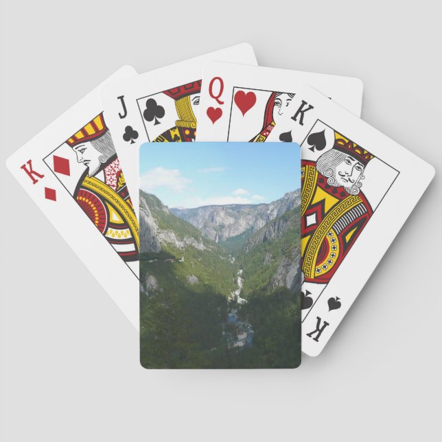 Yosemite Valley in Yosemite National Park Playing Cards (Back)