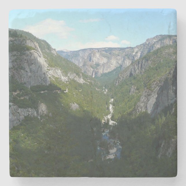 Yosemite Valley in Yosemite National Park Stone Coaster (Front)