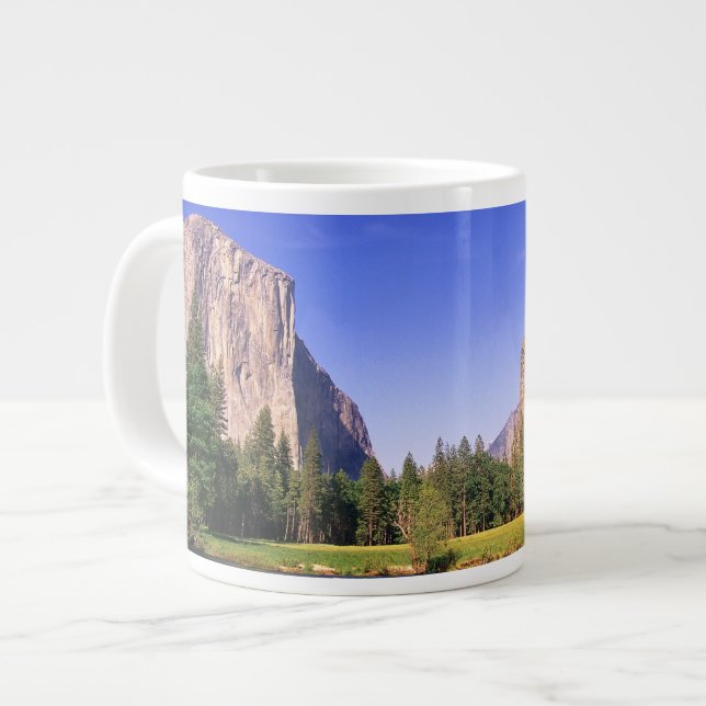 Yosemite Valley Large Coffee Mug (Front Left)