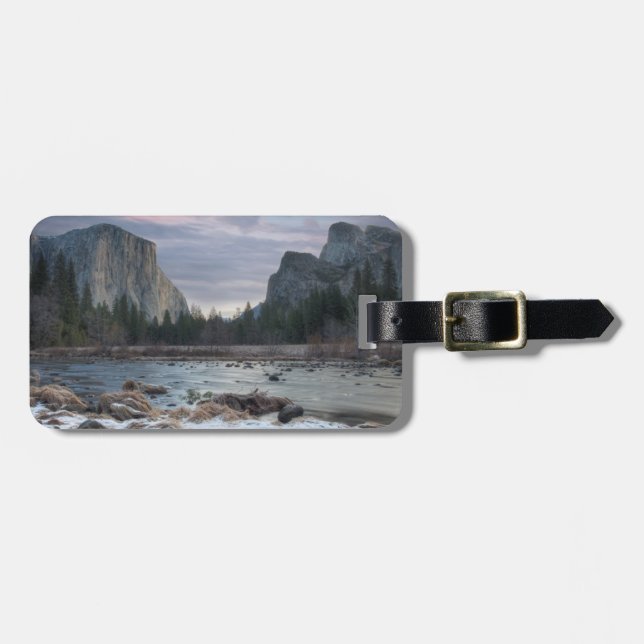 Yosemite Valley Luggage Tag (Front Horizontal)