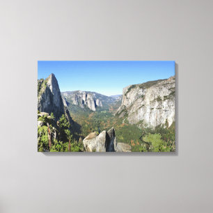 Yosemite Valley Panorama 2 - Yosemite Canvas Print