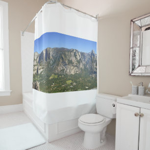 Yosemite Valley Panorama 3 - Yosemite Shower Curtain