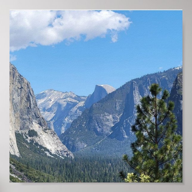 Yosemite Valley Poster (Front)