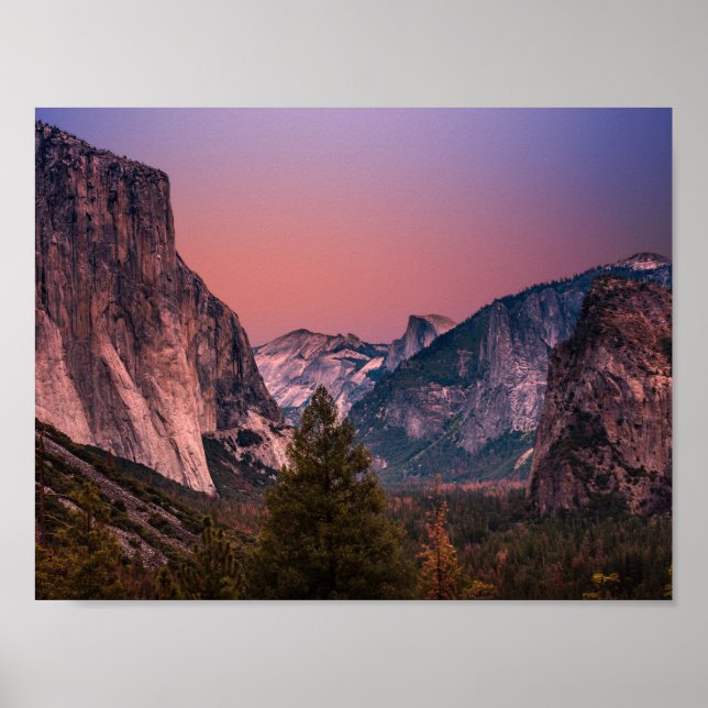 Yosemite Valley Poster (Front)