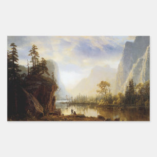 Yosemite Valley Rectangular Sticker