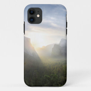 Yosemite Valley Sunrise from Inspiration Point iPhone 11 Case