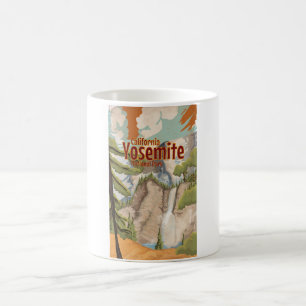 Yosemite Vintage Poster Coffee Mug