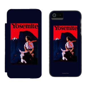 Yosemite Vintage PosterYosemite, CA Incipio Watson™ iPhone 5 Wallet Case