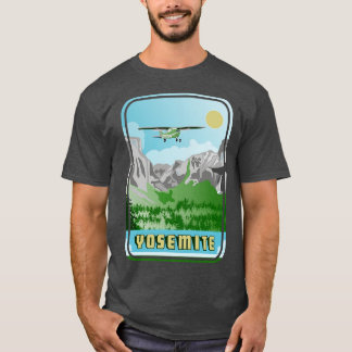 Yosemite Vintage Travel Poster T-Shirt
