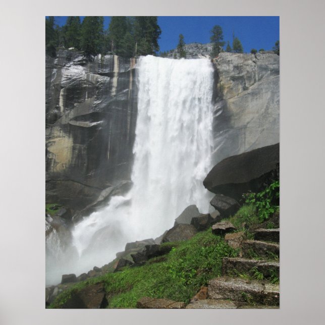 Yosemite Waterfall Poster (Front)