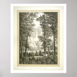 Yosemite Waterfalls, California Poster