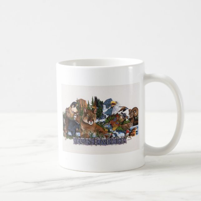 Yosemite Wildlife Coffee Mug (Right)