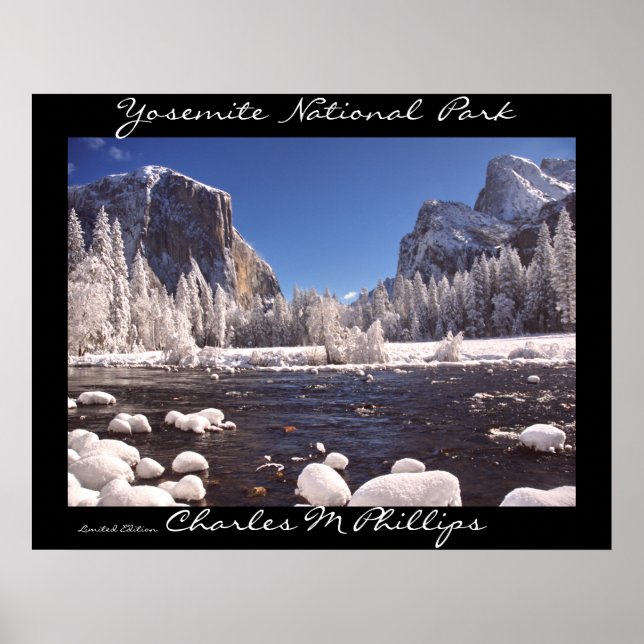 Yosemite  Winter Poster (Front)