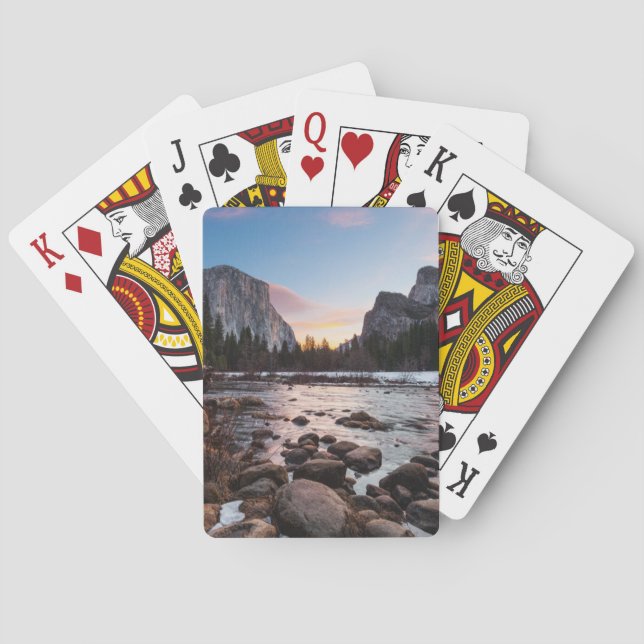 Yosemite's Gates of the Valley Playing Cards (Back)