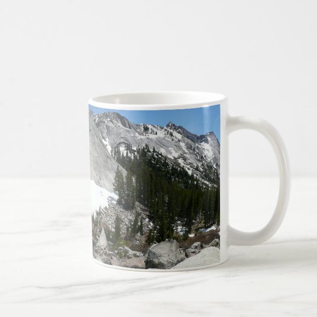 Yosemite's Snowy Granite Domes Mug (Right)