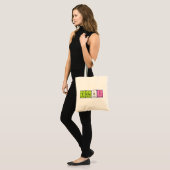 Yoshi periodic table name tote bag (Front (Model))