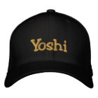 Yoshi Personalised Embroidered Baseball Cap / Hat