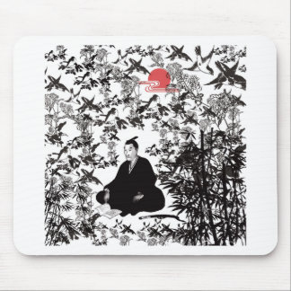 Yoshida Shoin and Birds Mouse Mat