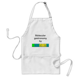 Yoshiko periodic table name apron