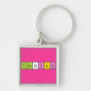 Yoshiko periodic table name keyring