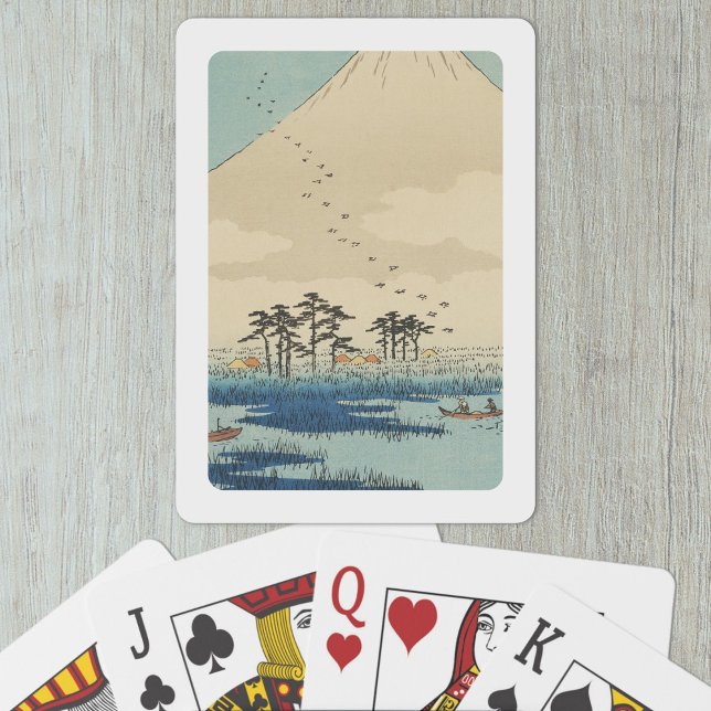 Yoshiwara, Japan: Vintage Woodblock Print Playing Cards (Yoshiwara, Japan Playing Cards- Table View)