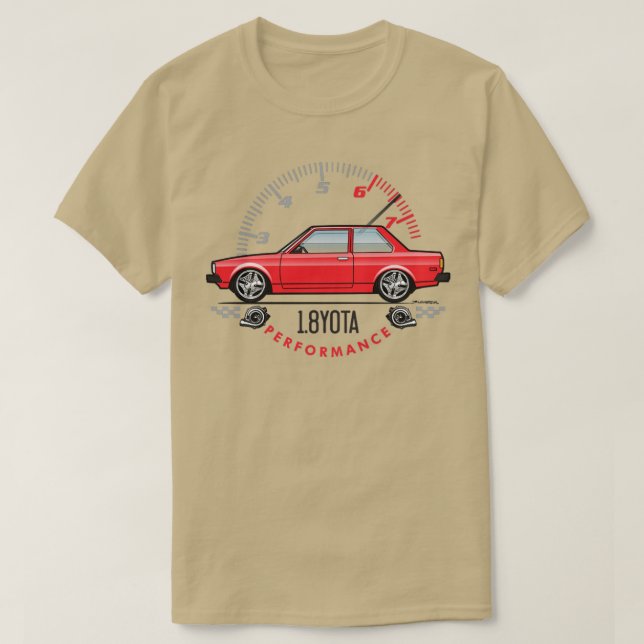 Yota Red T-Shirt (Design Front)