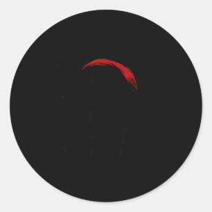 You Ain't Getting Funny Vintage Santa Christmas  Classic Round Sticker