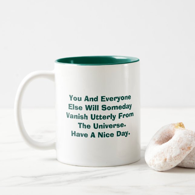 You And Everyone Else... - A MisterP Mug (With Donut)