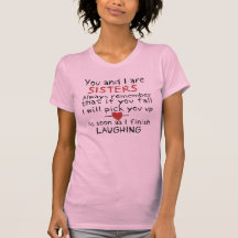 You and I are sisters Women's T-Shirt