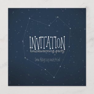 You and I are written in the stars Invitation