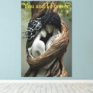 You and I Forever  Canvas Print