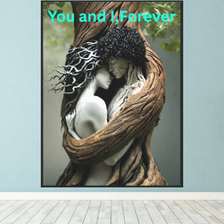 You and I Forever Canvas Print