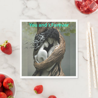You and I Forever Napkin