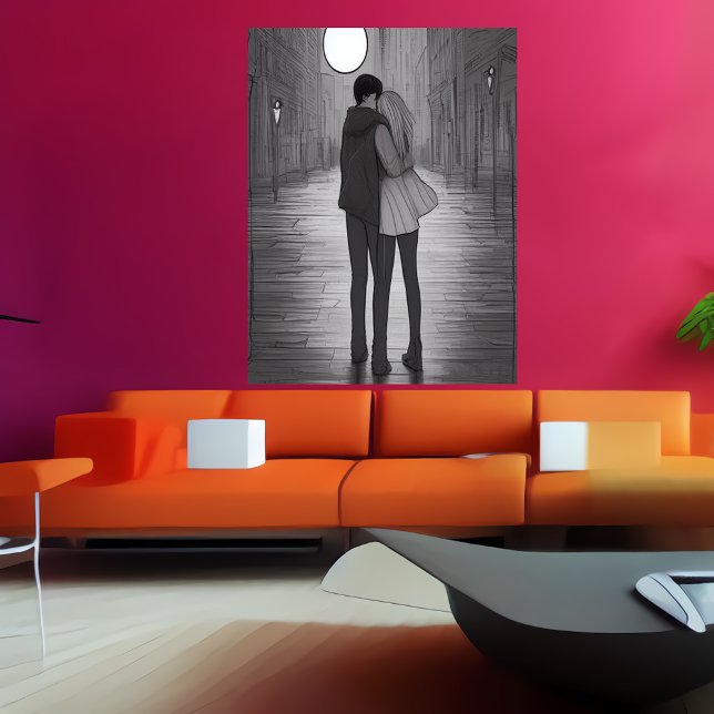 You and me | AI Art  Poster (Creator Uploaded)