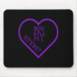 You And Me Forever Sticker2 Mouse Mat