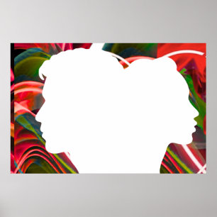 You and Me Wall Poster