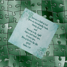 You Are A Child Jigsaw Puzzle Game Scripture