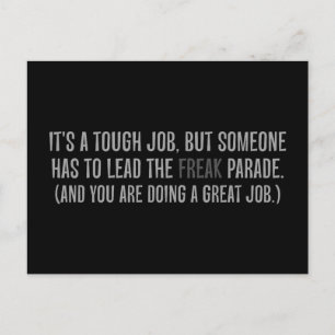 You are a excellent leader postcard