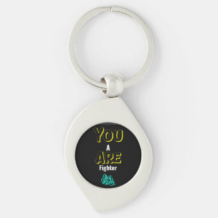 YOU ARE A FIGHTER! KEY RING